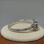 Sterling Silver Pet Love Paw & Hearts Ring