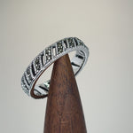 Sterling Silver Stackable Eternity Marcasite Ring