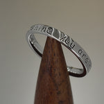 Sterling Silver "You Are My Sunshine, My Only Sunshine" Ring