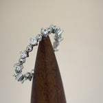 Sterling Silver Eternity Thin CZ Ring