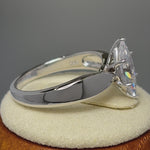 Sterling Silver Marquise CZ Ring