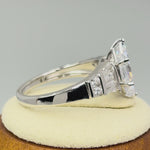 Sterling Silver 1.0 ct. Marquise CZ Ring