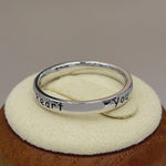 Sterling Silver "You are the joy in my heart" Ring