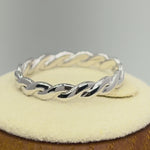 Sterling Silver Braided Band Ring