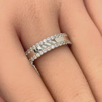 Sterling Silver Eternity CZ Ring