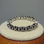 Sterling Silver X & O Stackable Ring