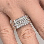 Sterling Silver Men's CZ Rings