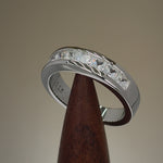 Sterling Silver 8 Square CZ Ring