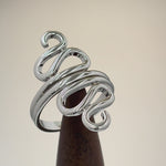 Sterling Silver Wiggly Ring