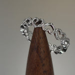 Sterling Silver Multiple Heart Ring