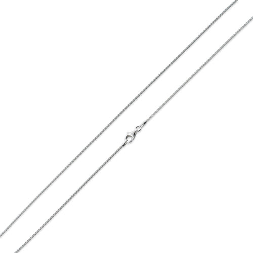 Sterling Silver Spiga Chains 1.4MM