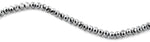 10mm Grey Faceted Rondelle Crystal Beads