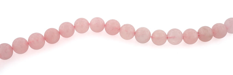 10mm Round Rose Quartz Gem Stone Beads