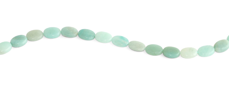 10x14MM Amazonite Oval Gemstone Beads