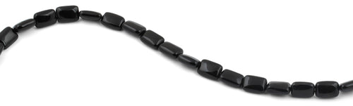 10x14mm Black Onyx Rectangular Beads