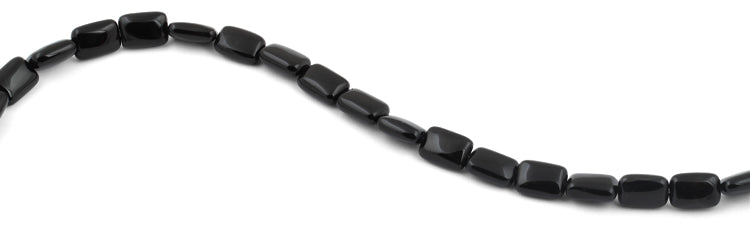 10x14mm Black Onyx Rectangular Beads