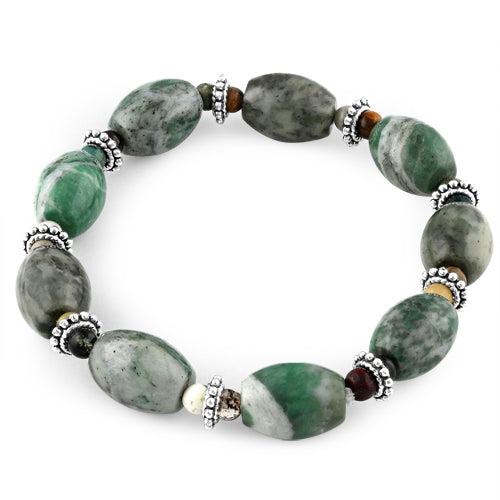 10X14mm Jade Melon Bracelet