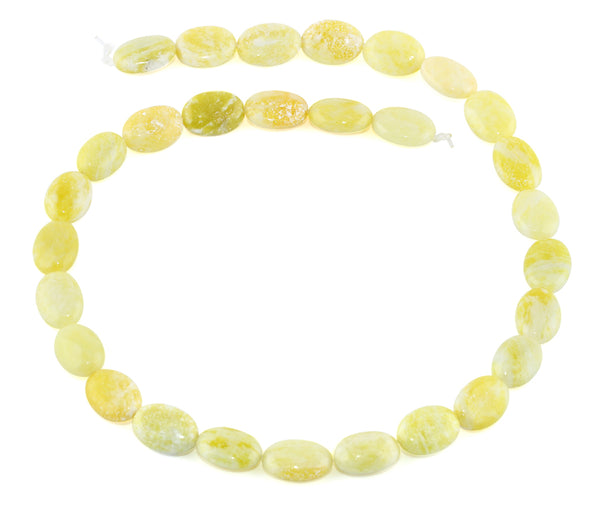 10x14MM Pineapple Jasper Puffy Oval Gemstone Beads