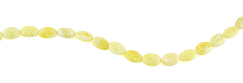 10x14MM Pineapple Jasper Puffy Oval Gemstone Beads