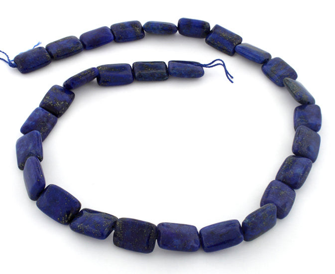10X14mm Recs Lapis - Dyed Gem Stone Beads