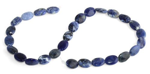 10x14MM Sodalite Oval Gemstone Beads