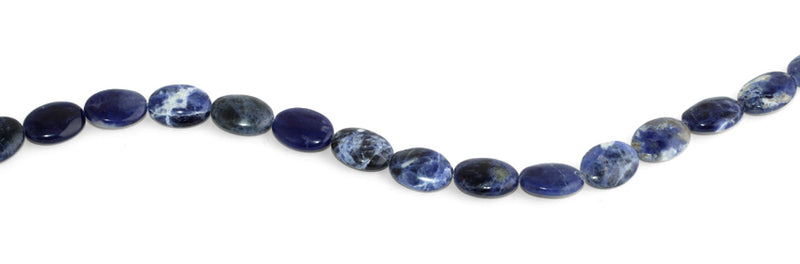 10x14MM Sodalite Oval Gemstone Beads