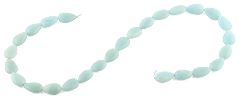 10x15MM Amazonite Drop Gemstone Beads