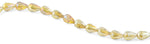10x15mm Champagne Drop Faceted Crystal Beads