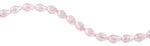 10x15mm Pink Drop Faceted Crystal Beads