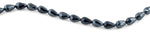 10x15mm Sapphire Drop Faceted Crystal Beads