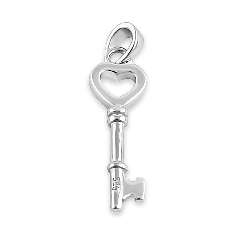 Sterling Silver Key to my Heart Pendant
