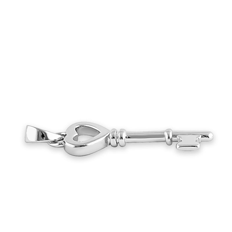 Sterling Silver Key to my Heart Pendant