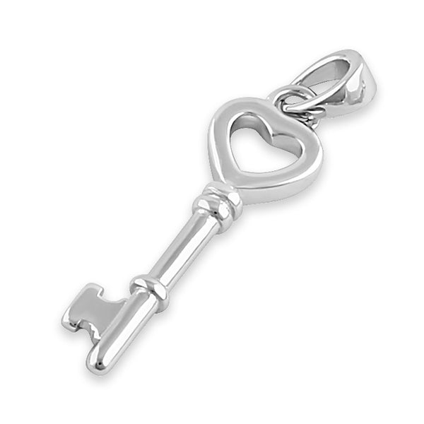 Sterling Silver Key to my Heart Pendant