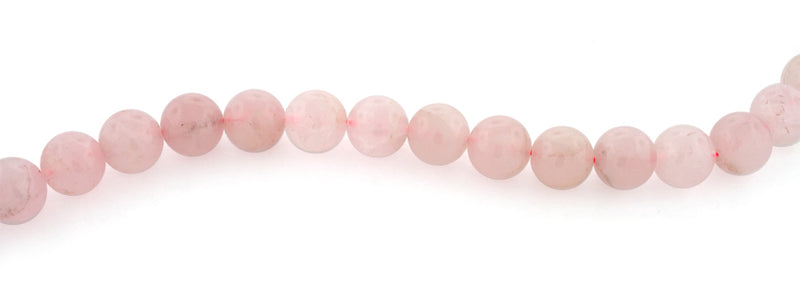 12mm Round Rose Quartz Gem Stone Beads