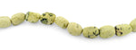 12x16mm Nugget Yellow Turquoise Gem Stone Beads