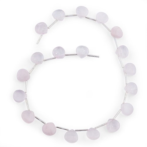 13MM Rose Quartz Drop Gemstone Beads