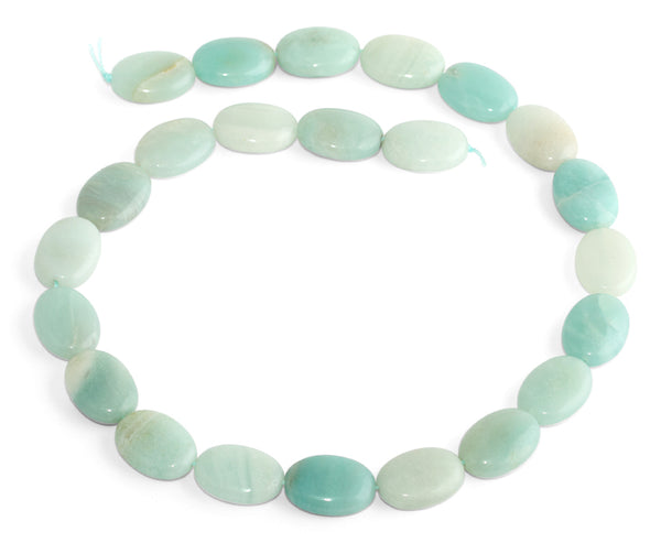 13x18MM Amazonite Oval Gemstone Beads