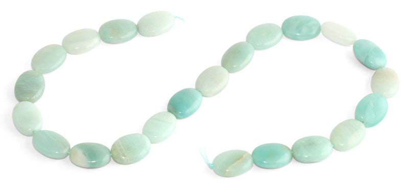13x18MM Amazonite Oval Gemstone Beads