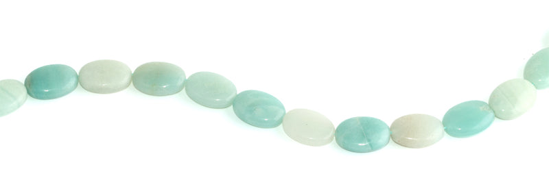 13x18MM Amazonite Oval Gemstone Beads