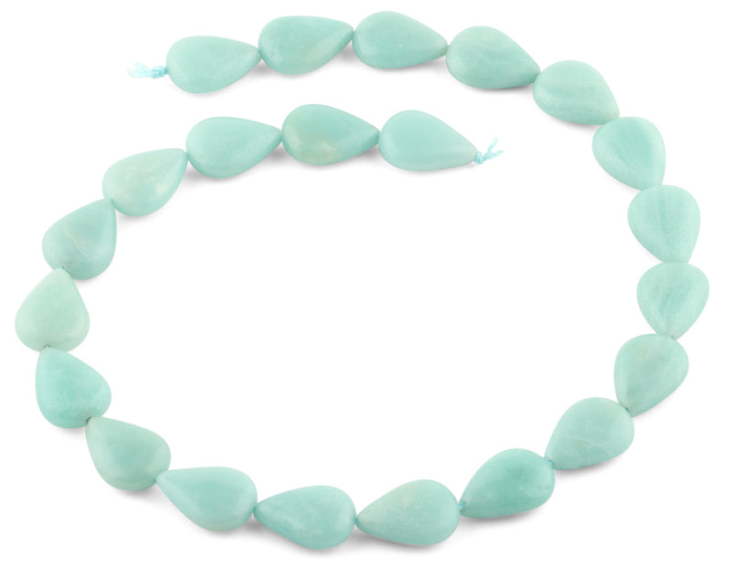13x18MM Amazonite Pear Gemstone Beads