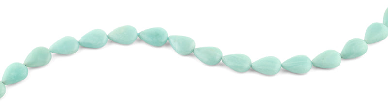 13x18MM Amazonite Pear Gemstone Beads