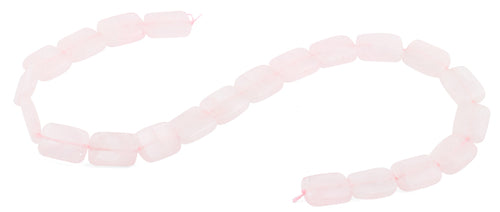 13x18mm Rose Quartz Rectangular Beads