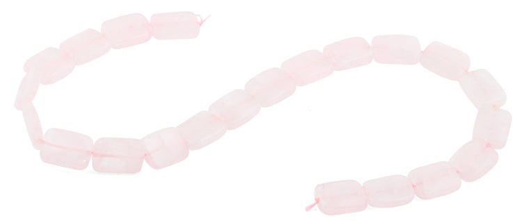 13x18mm Rose Quartz Rectangular Beads
