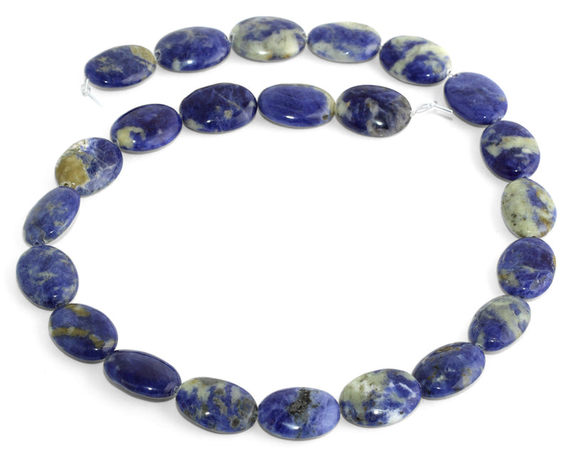 13x18MM Sodalite Oval Gemstone Beads