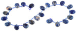 13x18MM Sodalite Pear Gemstone Beads