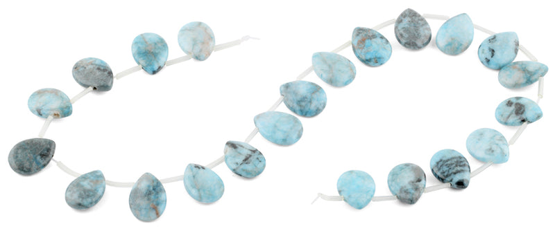 13x18MM Turquoise Pear Gemstone Beads
