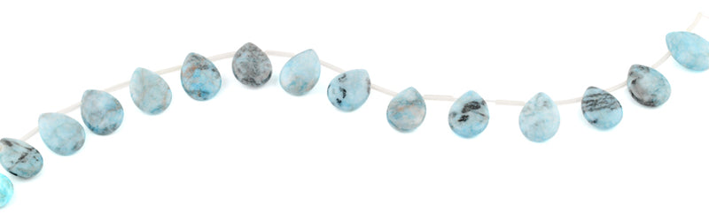 13x18MM Turquoise Pear Gemstone Beads