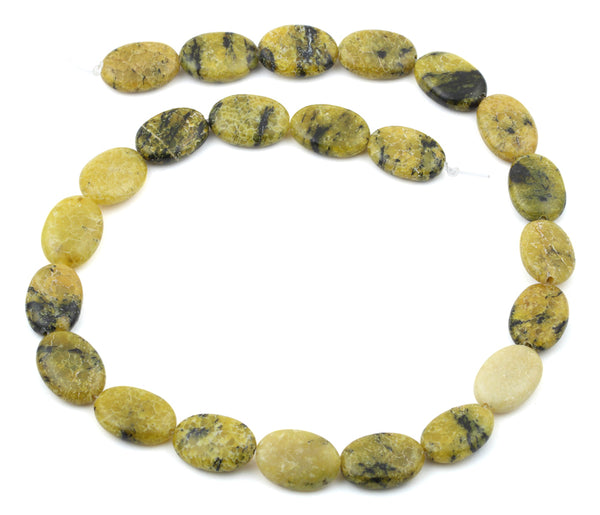 13x18MM Yellow Turtle Jasper Gemstone Beads