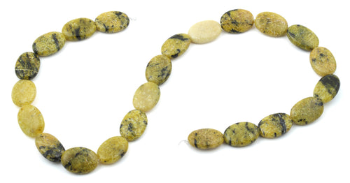 13x18MM Yellow Turtle Jasper Gemstone Beads