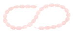 14x10MM Rose Quartz Puffy Oval Gemstone Beads